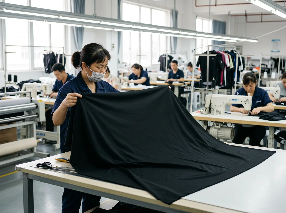 Four-way stretch pro-fit fabric swatch